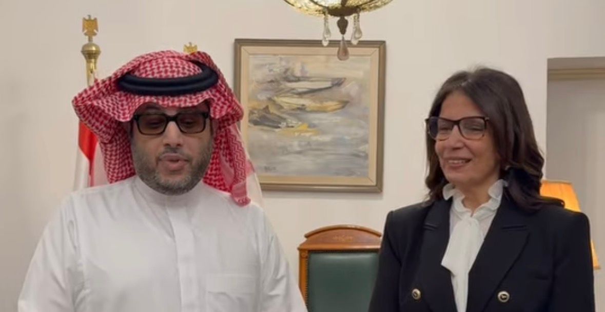 وزيرة الثقافة تلتقي المستشار تركي آل الشيخ